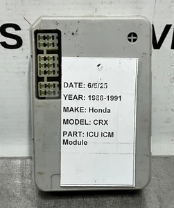 1988-1991 Honda CRX Relay Fuse Box ICU ICM Module 38600-SH3-A111-M1 OEM - Picture 1 of 7