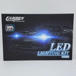 Fahren F6A 9012/HIR2 LED Headlight Bulbs 60W 5000 Lumens 6500K Cool White, Pair - Picture 1 of 8