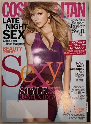 Cosmopolitan Magazine, Taylor Swift. December 2012. - Image 1 of 4