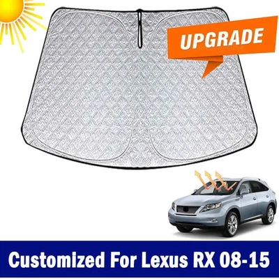 Thicken Upgrade Windshield Sun Shade For Lexus RX 2008-2015 Windscreen Sun Visor - Image 1 of 4