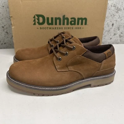 Dunham Byrne Puntera Lisa Oxford Marrón * CJ0851 * Para hombres EE. UU. Talla 8 D Foto 1 de 4