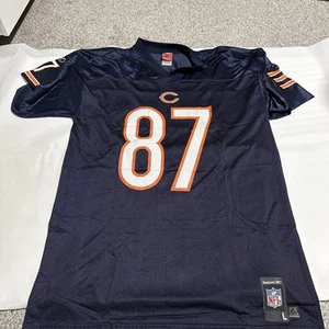 NFL Chicago Bears #87 Muhsin Muhammad Jersey Men's Size L - Picture 1 of 6
