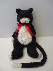 Peluche gatto Jellycat Bunglie peluche bianco e nero "smoking ritirato 16" - Foto 1 di 2