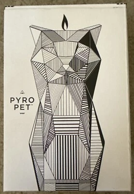 OriginalPyro Pet “Kisa” Candle with Skeleton (Black) - Image 1 of 4