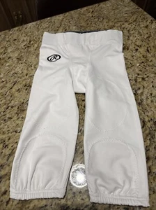 Rawlings Football Pants White YFP147 Boys Youth Small Grip Pant Cpix - Picture 1 of 7