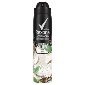 Rexona Men Antiperspirant Aerosol Advanced Protection Coconut Cleanse 220mL - Picture 1 of 12
