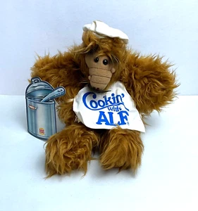 VINTAGE 1988 ALIEN PRODUCTIONS "KOCHEN MIT ALF PLÜSCH HANDPUPPE" - Bild 1 von 2