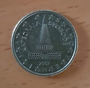 Pièces 10 cent centimes Slovénie - Slovenija 2007