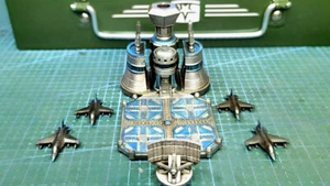 Red Alert 2 Game Allied Forces Air Force Headquarters Model - Picture 1 of 6