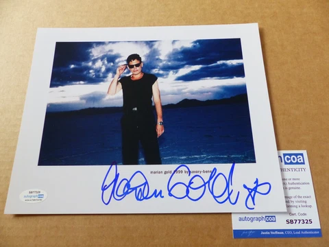 ALPHAVILLE Marian Gold signed Autograph 8x10 Photo Autographed ACOA Cover