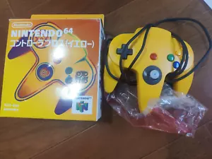 Original Nintendo 64 Yellow Controller N64 Tight Stick, Excellent Condition #4 - Picture 1 of 4