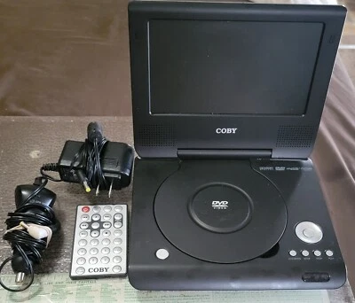 Coby Portable DVD Player TF-DVD7008 (No Audio), Remote, & Accessories - Image 1 of 4