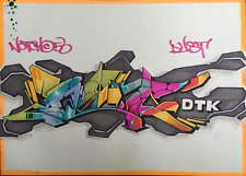 NOTCH 56 (bronx) graffiti sketch sur papier 20x28cm /cope2/seen/t-kid/part-one