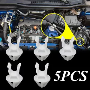 5pcs For Lancer Mirage Outlander ASX Car Bonnet Hood Rod Stay Clip Clamp Holder - Picture 1 of 8
