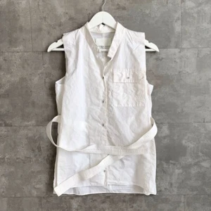 Womens MAISON MARTIN MARGIELA Shirt Short Sleeve White Size 40 - Picture 1 of 10