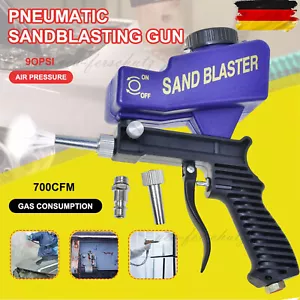 Profi 90PSI Sandstrahler Sandstrahlgerät Druckluft Düsenspitze Sandstrahlpistole - Bild 1 von 17