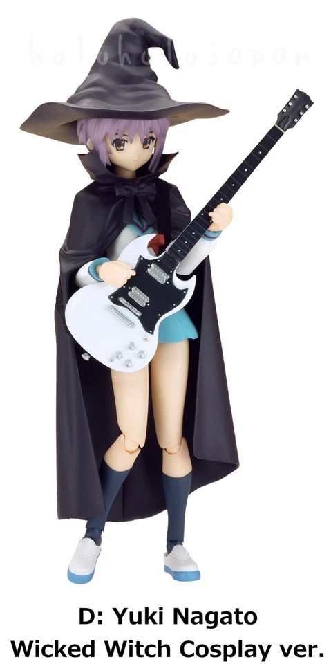 Figma 015 The Melancholy of Haruhi Suzumiya Yuki Nagato Evil Witch Ver. Figure