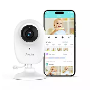 Simyke Smart Babyphone SE U2se Wifi Kamera App Steuerung Nachtsicht Audio - Bild 1 von 4