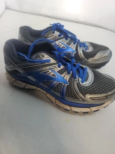 Brooks Adrenaline GTS 17 Men's Running Shoes 1102411D017 Blue Silver Size 8 - Picture 1 of 9