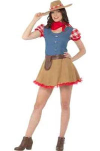 Ladies Rodeo Girl Costume - Picture 1 of 2