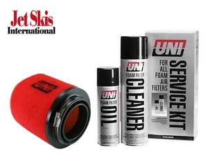 New UNI Air Filter + Foam Filter Service Kit Honda TRX400EX (1999-2009) - Picture 1 of 6