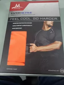 Mission VaporActive Performance Compression Shirt (Orange)--SIZE XL---L42 - Picture 1 of 2