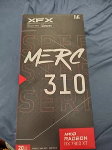 XFX MERC310 AMD Radeon RX 7900 XT Graphics Card w/original box - Afbeelding 1 van 9