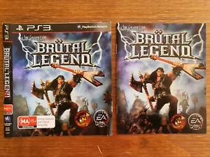Brutal Legend - Playstation 3 PS3 - Genuine Case Insert & Manual Only - Picture 1 of 4