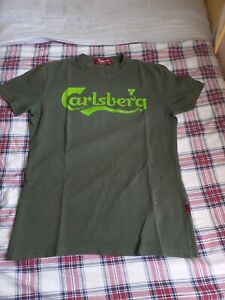 Maglietta T-shirt Carlsberg Verde - Taglia M - Uomo