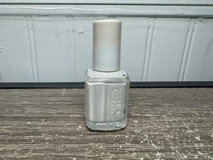 Essie NAIL POLISH Private Weekend 63 White Sparkled - Picture 1 of 3