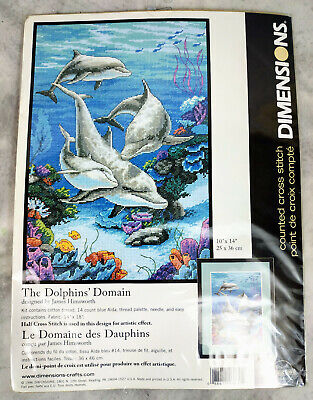 Dimensions The Dolphin´s Domain Cross-Stitch Kit New • 20€