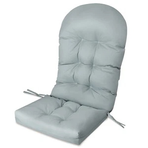 Patio Adirondack Chair Cushion High Back Fade Resistant 5" Seat Pad Outdoor - Picture 1 of 10