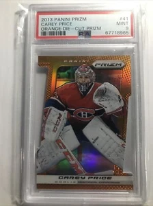 Carey Price 2013 Panini Prizm #41 ORANGE DIE-CUT HOLO SP PSA 9 Canadiens - Bild 1 von 2