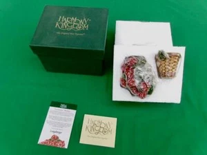 LONGABERGER HARMONY KINGDOM *GERANIUM BASKET OPENS UP* NIB - Picture 1 of 9