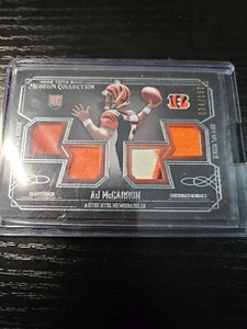 2014 Topps Museum Collection Quad Relics /150 AJ McCarron #RQR-AM Rookie RC - Picture 1 of 2