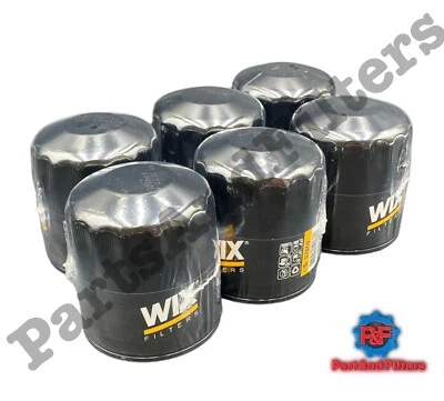 Filtro de aceite Wix 57060 reemplazo GMC 89017524; motores VM 4115031 (paquete de 6) Foto 1 de 2