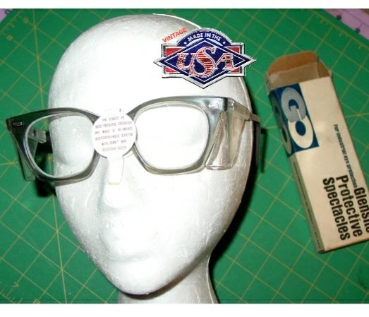 Gafas de seguridad Glendale de colección lentes recubiertas Wayfarer marcos laterales nuevos en stock EE. UU. Foto 1 de 4