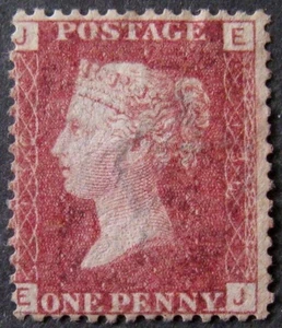 QV 1d red pl.136, fine unused. Sg.43. 'EJ'. - Picture 1 of 1