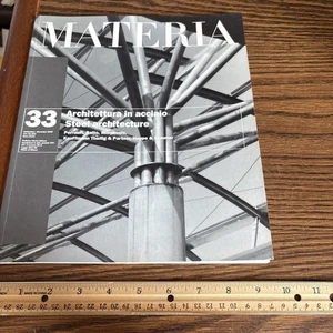 VTG 2001 MATERIA 33 Magazine Steel Architecture / Dominique Perrault Mauro Saito - Picture 1 of 12
