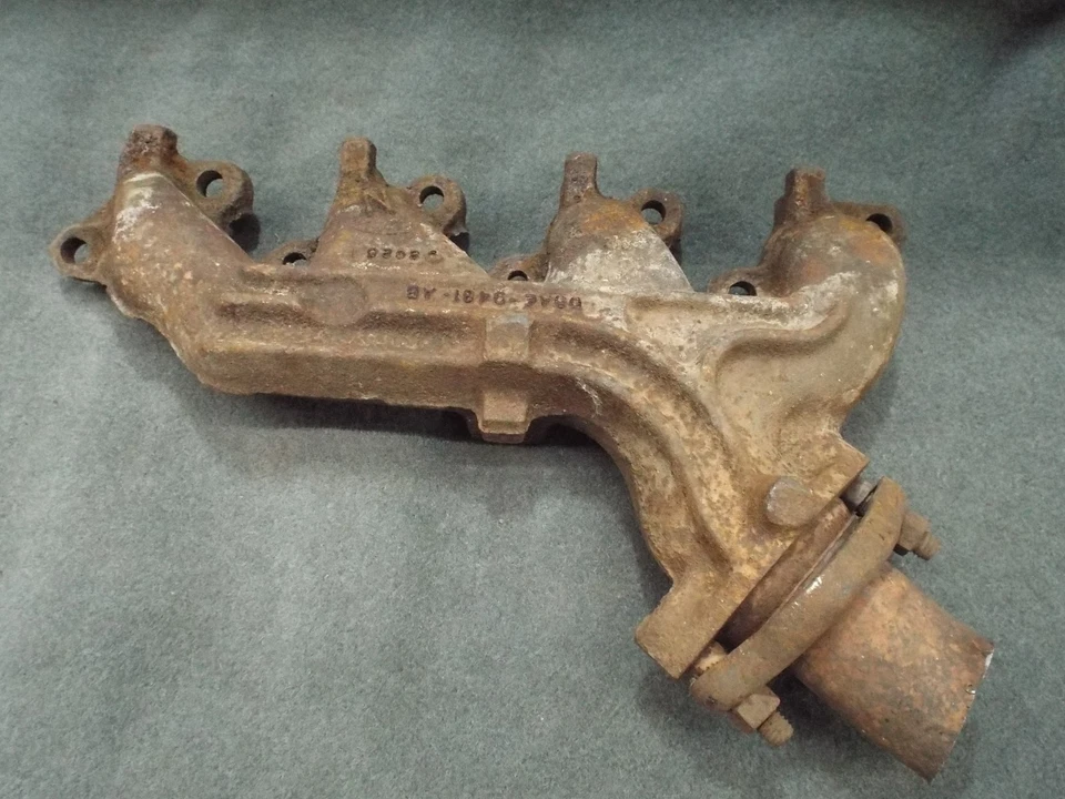 Coletor de escape 351 M 400 1975 1982 Ford Torino LTD F150 Bronco Mercury Cougar - Imagem 1 de 4