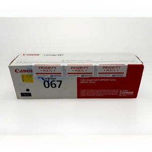Genuine OEM Canon 067 Black Toner Cartridge Laser MF650C LB630C NEW SEALED - Bild 1 von 4