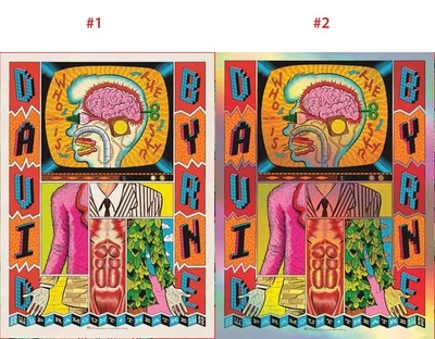 David Byrne In Seattle WA Tour November 11-13 2025 Poster