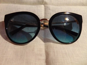 NEW AUTHENTIC TIFFANY AND CO. TF 4168 8055/9S 54-20 1402N BLACK BLUE SUNGLASSES - Bild 1 von 16