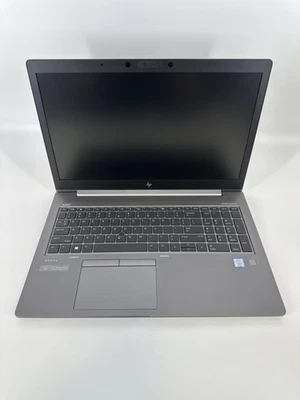 HP ZBook 15u G6 Gray FHD i7-8665U 1.90GHz 16GB 256GB SSD Good - LCD BLEED — 第 1/4 张图片