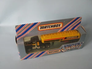 Matchbox Convoy CY-7 Peterbilt Gas Tanker Supergas Tampo En Caja Gasolina Macao - Imagen 1 de 5