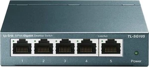 Switch 5 Puertos Gigabit TP-Link TL-SG105S 10/100/1000 ºMbps - Imagen 1 de 7