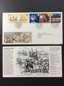 BroadviewStamps Great Britain #1449-50, 1452a, 1453 FDC. Combined shipping offer - Picture 1 of 1