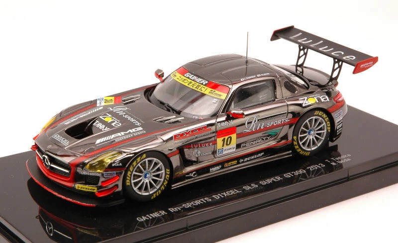 Modellino auto scala 1:43 Ebbro  MERCEDES SLS N.10 20th SGT300  T.TANAKA-M.UE... - Immagine 1 di 1