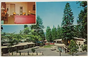 Vintage Midway Motel Hotel South Lake Tahoe CA Advertising Postcard - Picture 1 of 2