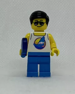 NEW LEGO Beach Tourist Dude City Sunglasses 40344 GENUINE Minifigure Mini Figure - Picture 1 of 5